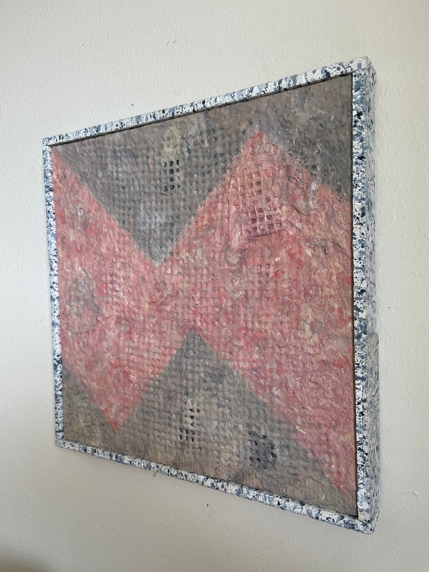 Textured Abstract Square